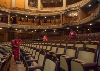 Opernsaal Reinigung